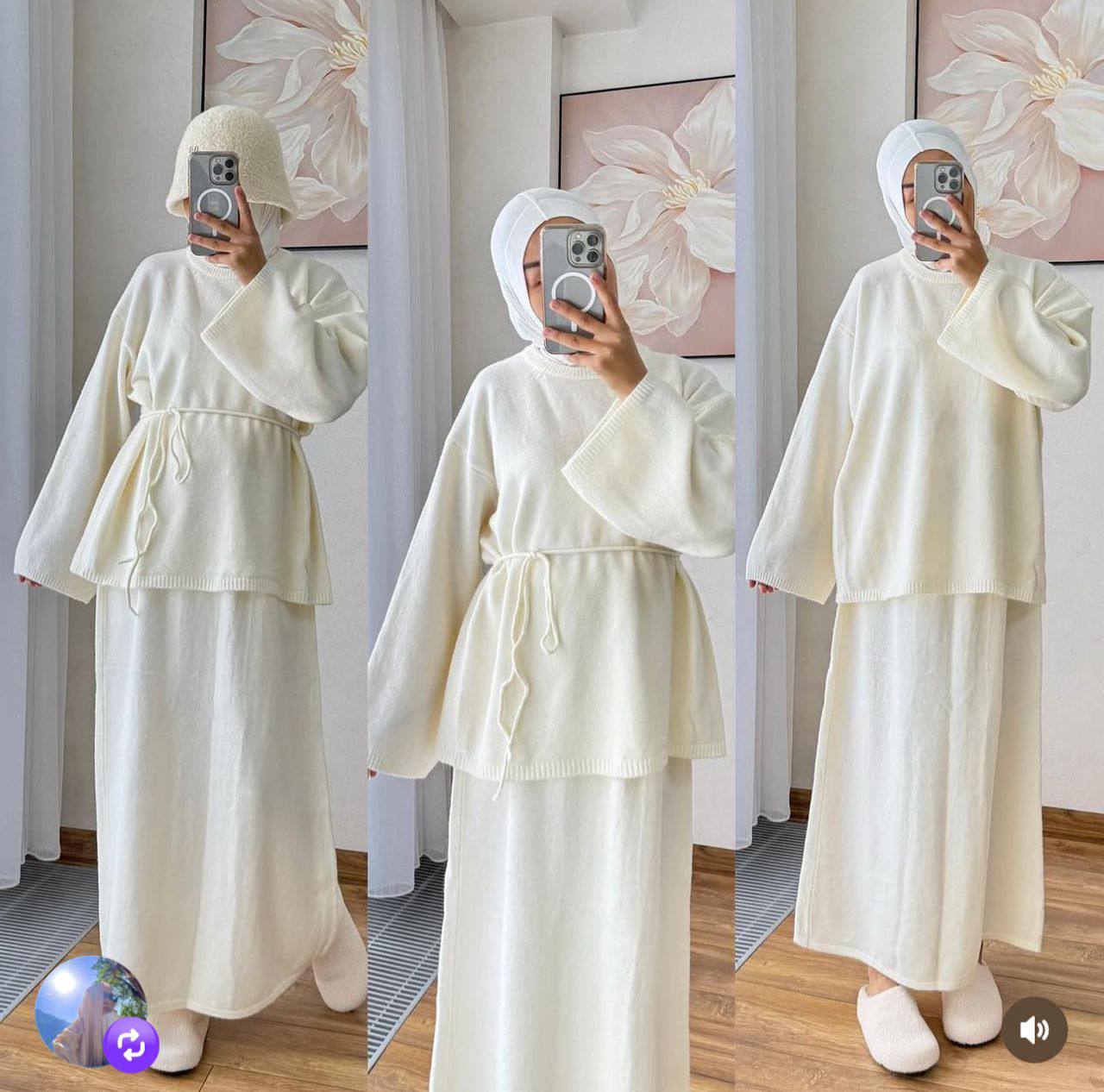 🆕 Девочки, Получили повтоор во всех хит продаж двойка ангорка с юбкой